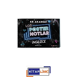 LGS İngilizce Poster Notlar KR Akademi Yayınları