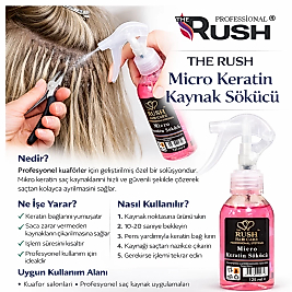THE RUSH MİKRO KERATİN SÖKÜCÜ 125 ML.