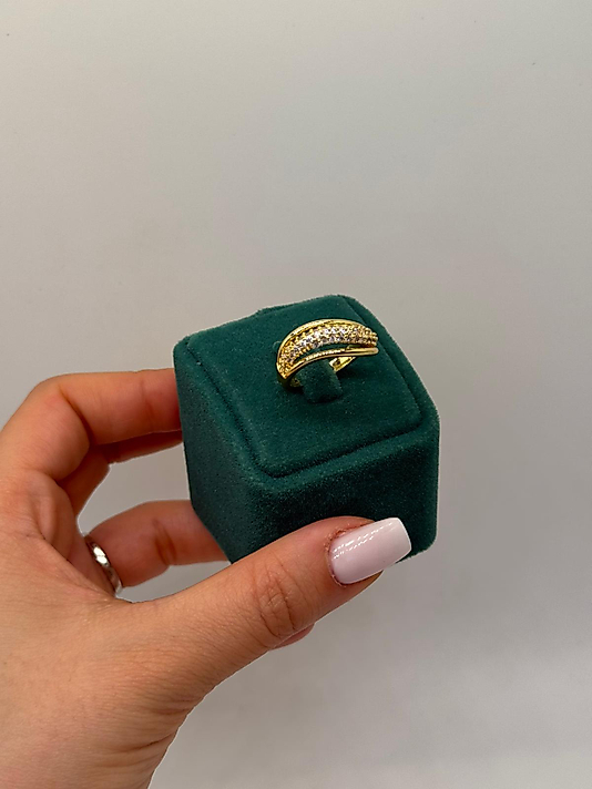 Altın Işıltı Xuping Yüzük