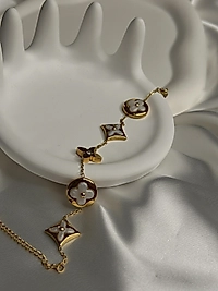 Geometric Design Bracelet Çelik Bileklik