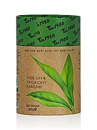TEA1986 Yeşil Çay & Yayla Çayı 200Gr