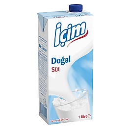 İçim Yarım Yağlı Süt 1 L