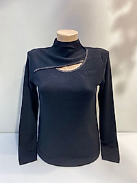 TAŞ DETAY İTALYAN TRİKO BLUZ