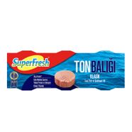 Superfresh Ayçiçek Yağlı Ton Balığı 3X75 G