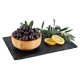Yöre Gemlik Mega Siyah Zeytin (231-260 Kalibre) 500gr