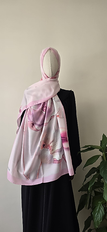 Florya Çiçeği Desenli Şal