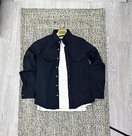 Çıtçıtlı gömlek lacivert