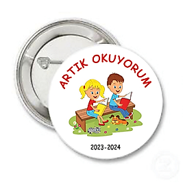 ARTIK OKUYORUM ROZETİ