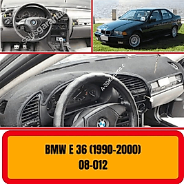 Bmw 3 E36 1990 - 2000 Konsol Torpido 3D Koruma Airbağlı