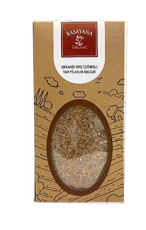 ORGANİK SPELT (DİNKEL)TAM  PİLAVLIK BULGUR (500 gr)