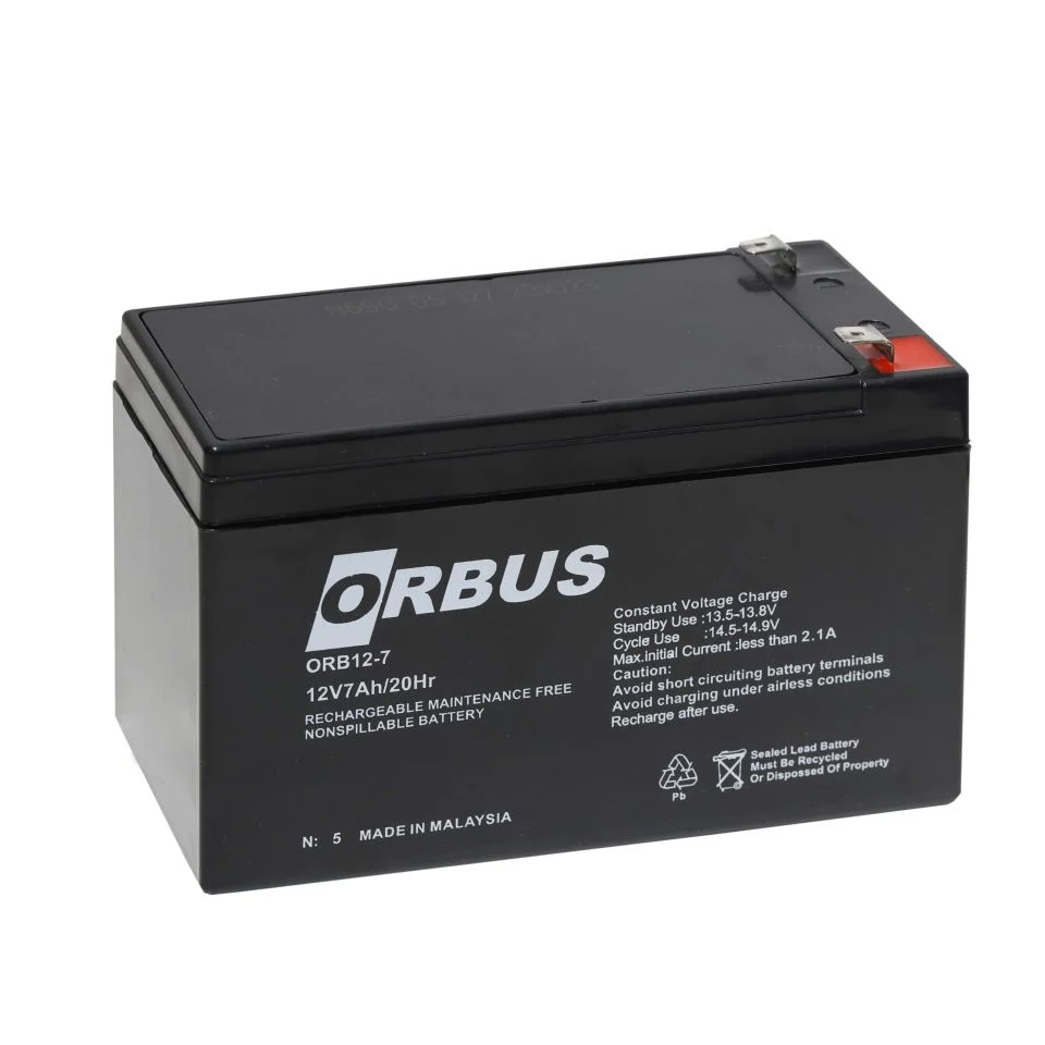 12V 7 Ah Kuru Akü (ORBUS)