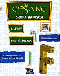 Açı Yayınları 6. Sınıf Fen Bilimleri EFSANE Soru Bankası