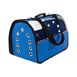 Petpretty Fly Bag Şeffaf Taşıma Çantası Mavi 30 x 30 x 49 cm