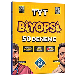 Dr. Biyoloji & Biosem TYT Biyopsi 50 Biyoloji Deneme KR Akademi Yayınları