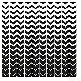 Home Decor (Duvar) Stencıl 45*45 cm HD-136