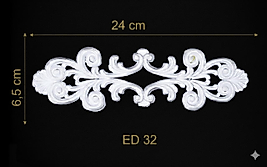 ED-32 Dekoratif Esnek Aplik (2'li)