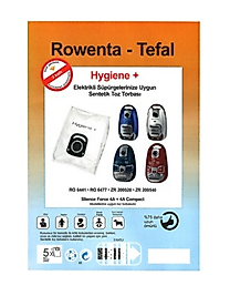 Rowenta Toz Torbası uyumlu Hygiene RO6451EA 5 ADET
