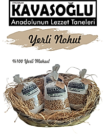 Kavasoğlu Yerli Nohut 2kg Bez Torba