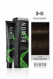 BEWON SAÇ BOYASI 100 ML (3-0 KOYU KAHVE)
