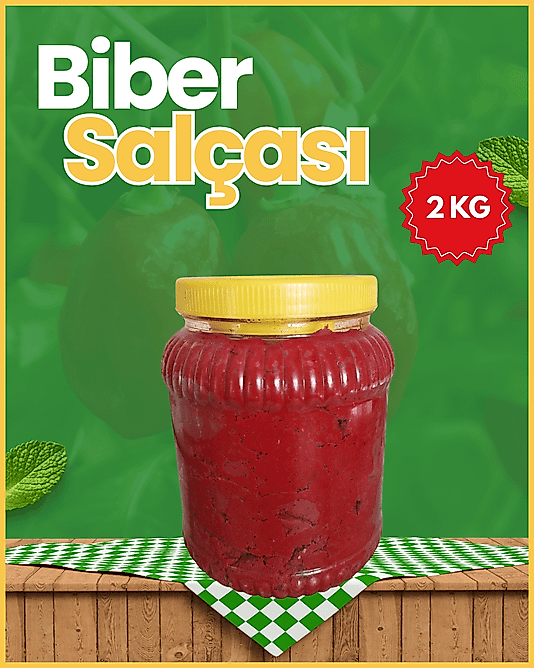 Biber Salçası 2000 gr