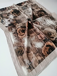 BAMBU KRAŞ DESENLİ ŞAL