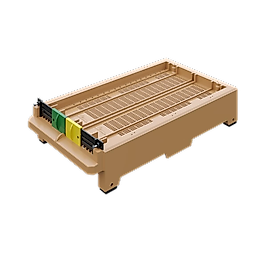 Apimaye R-Tipi Ruşet Kovan Tabanı: Anti-Varroa Izgaralı ve Polen Tuzaklı