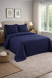 PONPON ÇİFT KİŞİLİK PİKE TAKIMI