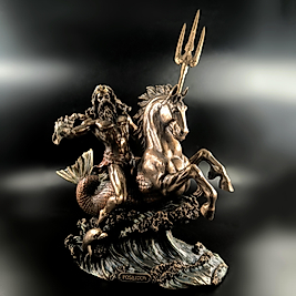 POSEIDON VERONESE İMZALI KOLEKSİYON HEYKELİ