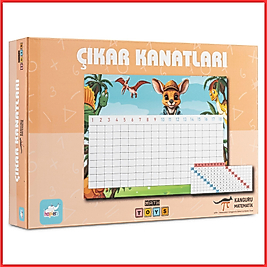 Kanguru Matematik Çıkar Kanatları Oyunu - Çıkarma İşlemi Öğreten Eğitici Oyun|Müfredata Uyumlu / 5-6 Yaş