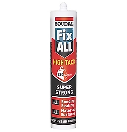 Soudal Fix ALL HIGH TACK 290ml – Ultra Güçlü Yapıştırıcı | Her Yüzeye Mükemmel Tutunma!