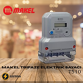 MAKEL TRİFAZE ELEKTRİK SAYACI AKILLI SAYAÇ