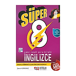 Nitelik Yayınları 8.Sınıf İngilizce Soru (B) Süper Yeni Nesil