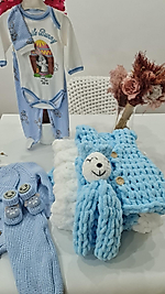 STANDART 10 PARÇA PUFFY BEBEK ÇEYİZİ HASTANE ÇIKIŞI