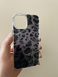 İPhone 12 - 12 Pro Uyumlu Leopar Telefon Kılıfı Model-2
