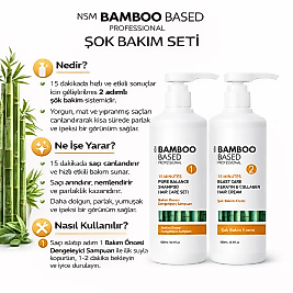 BAMBOO BASED 15 MİNUTE ŞOK BAKIM 2x500 ML.
