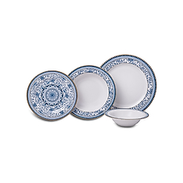 Korkmaz Natura Collection 24 Parça Yuvarlak Yemek Takımı