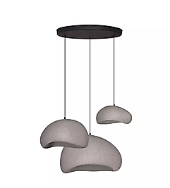 Bone Sarkıt Aydınlatma Beton Renk 30-40-50 cm