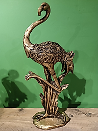 MERCAN MOBİLYA AKSESUAR, BÜYÜK LEYLEK, 41 CM Polyester Dekoratif Biblo, hediyelik eşya