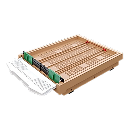 Apimaye E-Tipi Anti-Varroa Izgaralı ve Polen Tuzaklı Kovan Tabanı