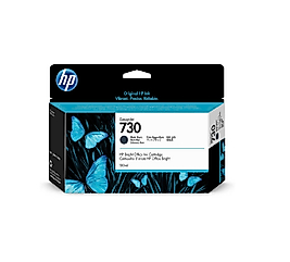 HP 730 130 ml Mat Siyah DesignJet Mürekkep Kartuşu