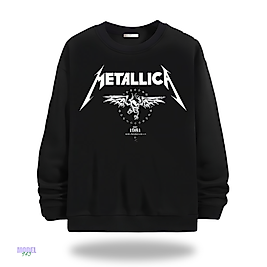 Metallica Model Bisiklet Yaka Erkek kadın Slimfit Sweatshirt