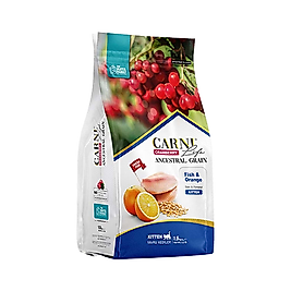 Carni Life Kızılcıklı, Balıklı & Portakallı Yavru Kedi Maması (1,5 kg)