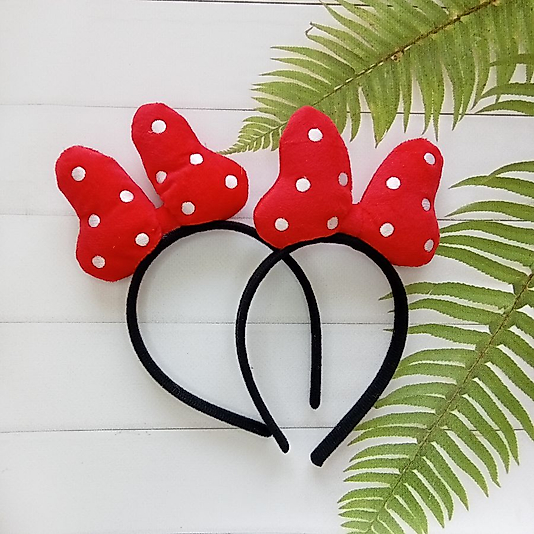 Miki Mouse Pofuduk Puantiyeli Taç