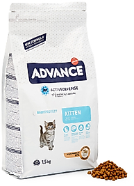 Advance Kitten Yavru Tavuk Etli Kedi Maması 1.5 Kg