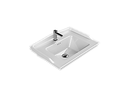 TURKUAZ Etajerli Lavabo, Kapadokya, 65x48 cm