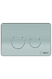 Serel Gömme Rezervuar Kumanda Paneli P570120 Parlak Krom Panel (metal Kaplama)