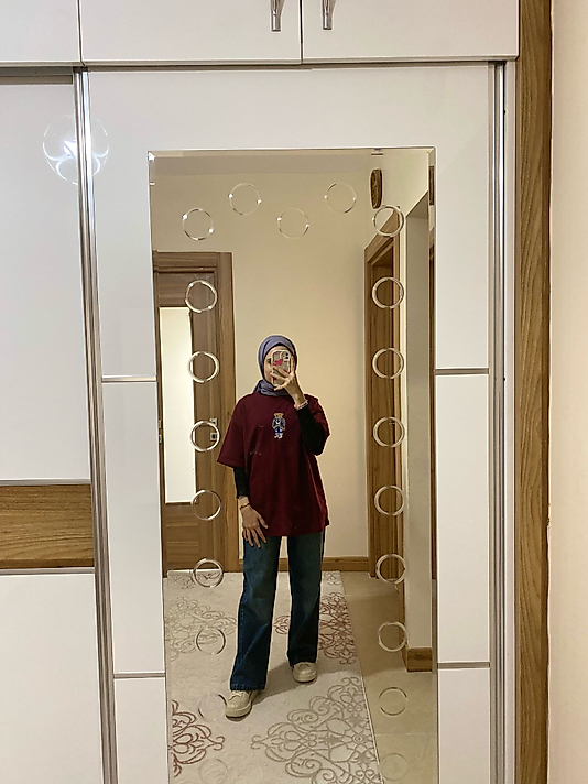 A+ Plus Marka Nakışlı Oversize T-Shirt