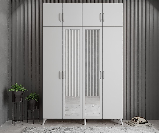 Gardırop Düz Kapak (Metretül)