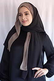 Bantlı Şifon Şal