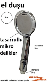 EL DUŞU TASARRUFLU MİKRO EL FİSKİYESİ EL TELEFONU HAFİF